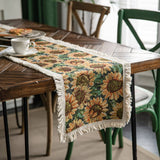 TASSEL DETAILED MULTI PATTERN TABLE RUNNER_CWMM0027