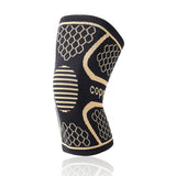 COPPER NYLON KNIT KNEE BRACE FOR RUNNING SPORTS_CWMM7883