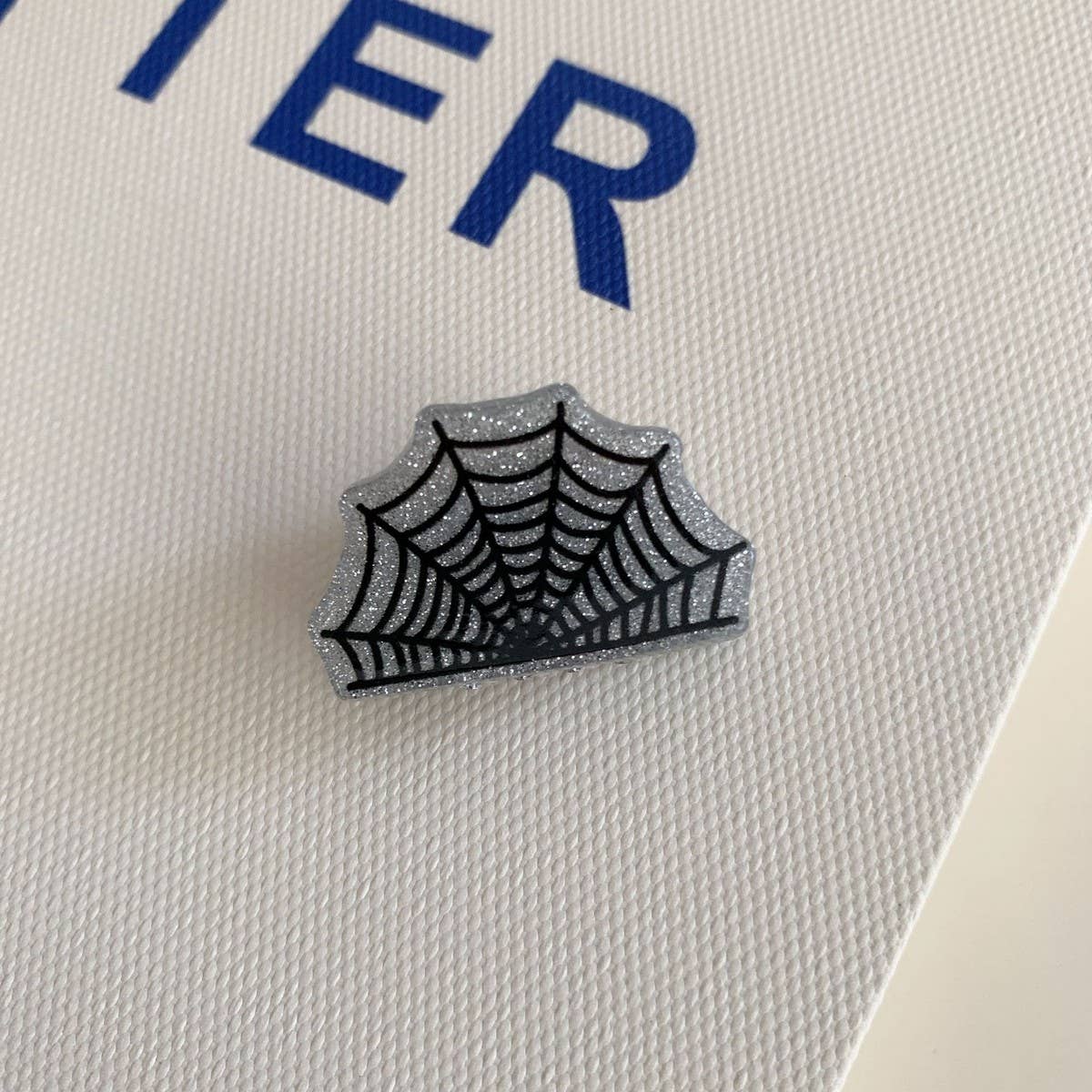 Cwaha07727_Halloween Ghost Pumpkin Bat Acrylic Hair Claw