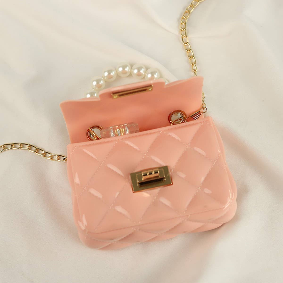 SMALL HANDBAG WITH PEARL CHAIN FOR WOMEN_CWAB1791