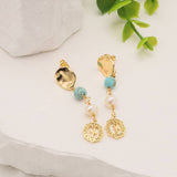 NEW HIGH END NATURAL FRESHWATER PEARL EARRINGS_CWAJE3807