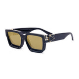 SUNGLASSES FASHION SQUARE FRAME SUNGLASSES GLASSES_CWASG0557