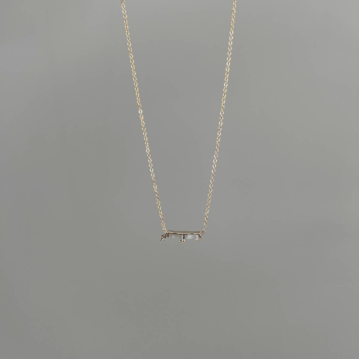 CATS EYE BAMBOO NECKLACE_CWAJE1267