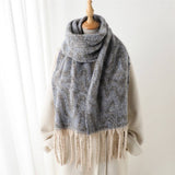 GEOMETRIC COLORBLOCK TASSEL SCARF FOR FALL WINTER_CWASC2773