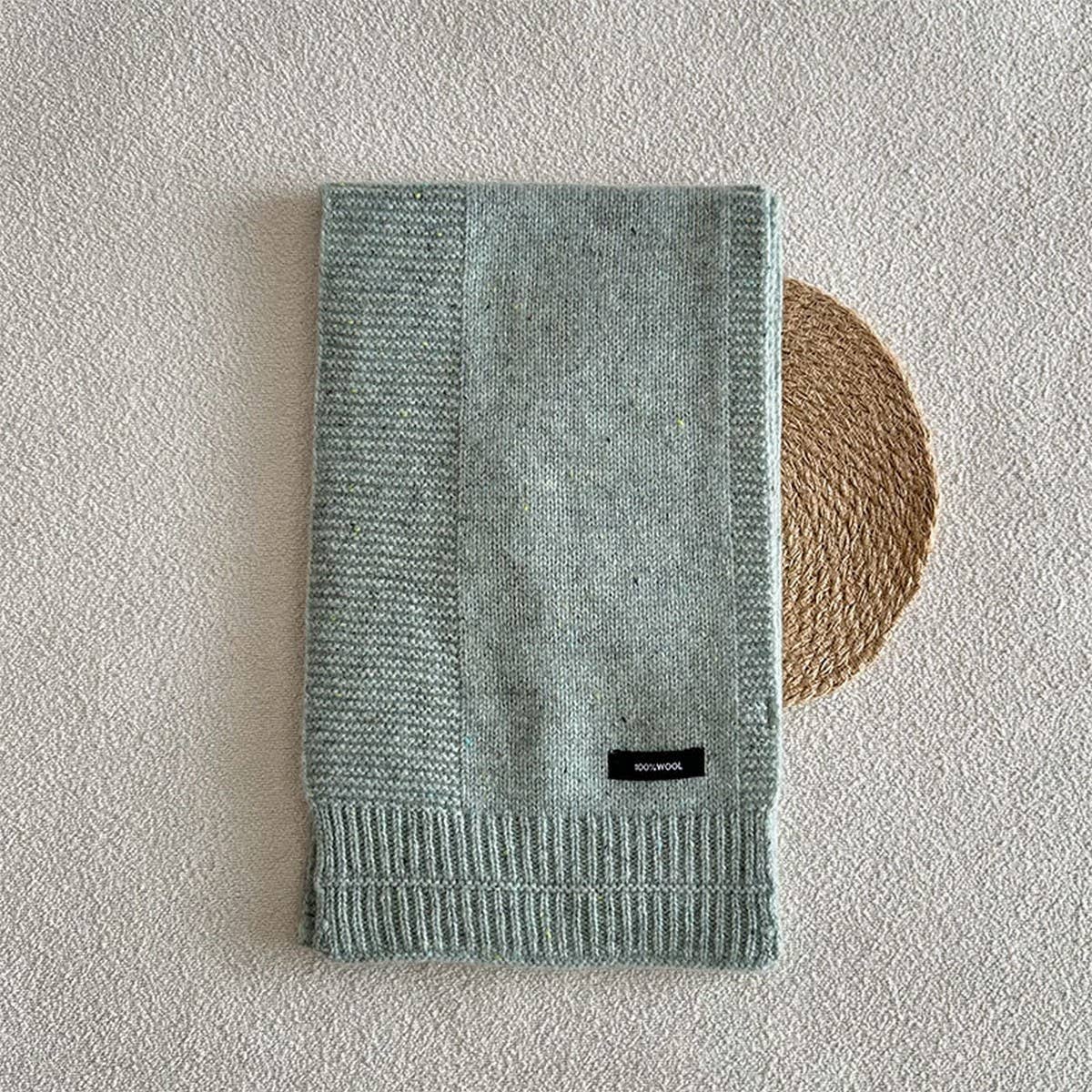 SOFT WARM DOUBLE SIDED COUPLE S NECK SCARF_CWASC2342