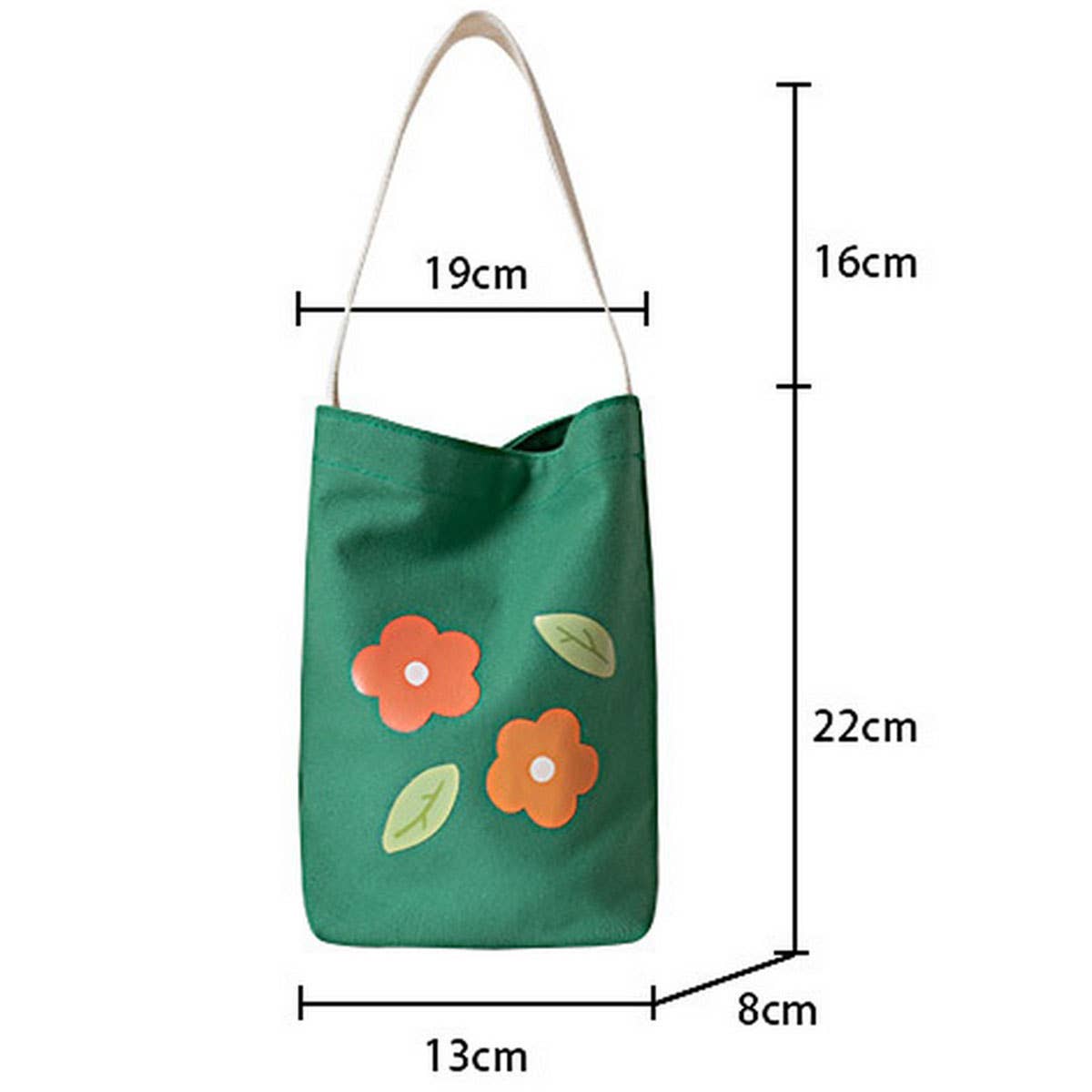 CANVAS TOTE FOR DRINKS PHONE SUMMER STYLE_CWAB5604