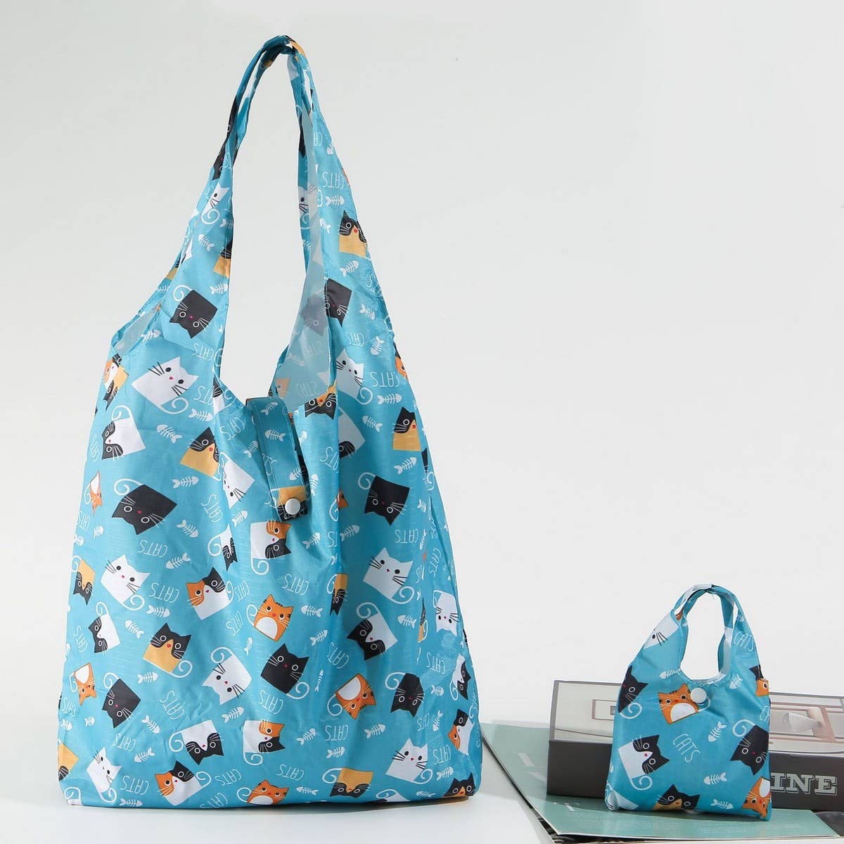 LARGE CAPACITY FOLDABLE ECO FRIENDLY SHOPPING BAG_CWAB3472