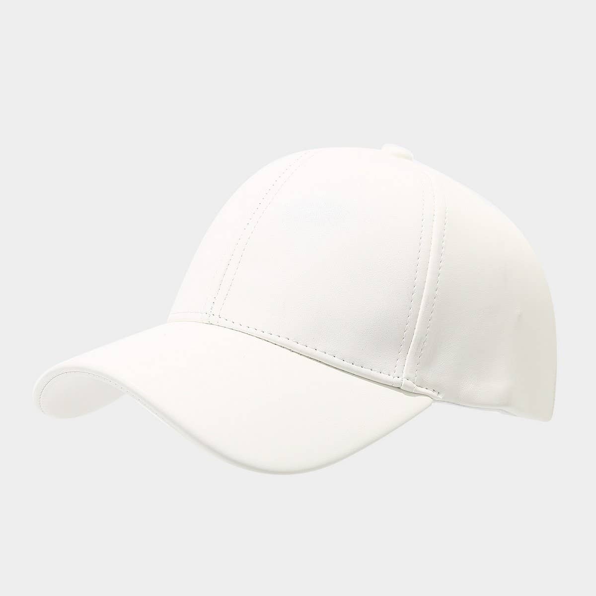 Pu Leather Baseball Cap For Men Vintage Style_Cwah04654
