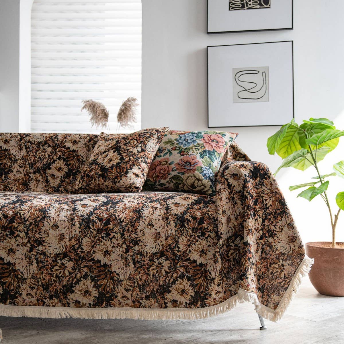 STYLISH AND VERSATILE COUNTRY STYLE SOFA THROW_CWMM1654