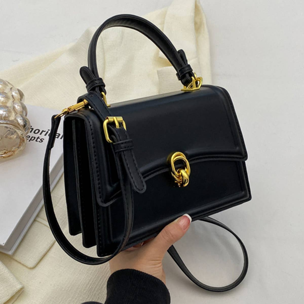 HIGH END ARMPIT HANDBAG SHOULDER BAG_CWAB1546