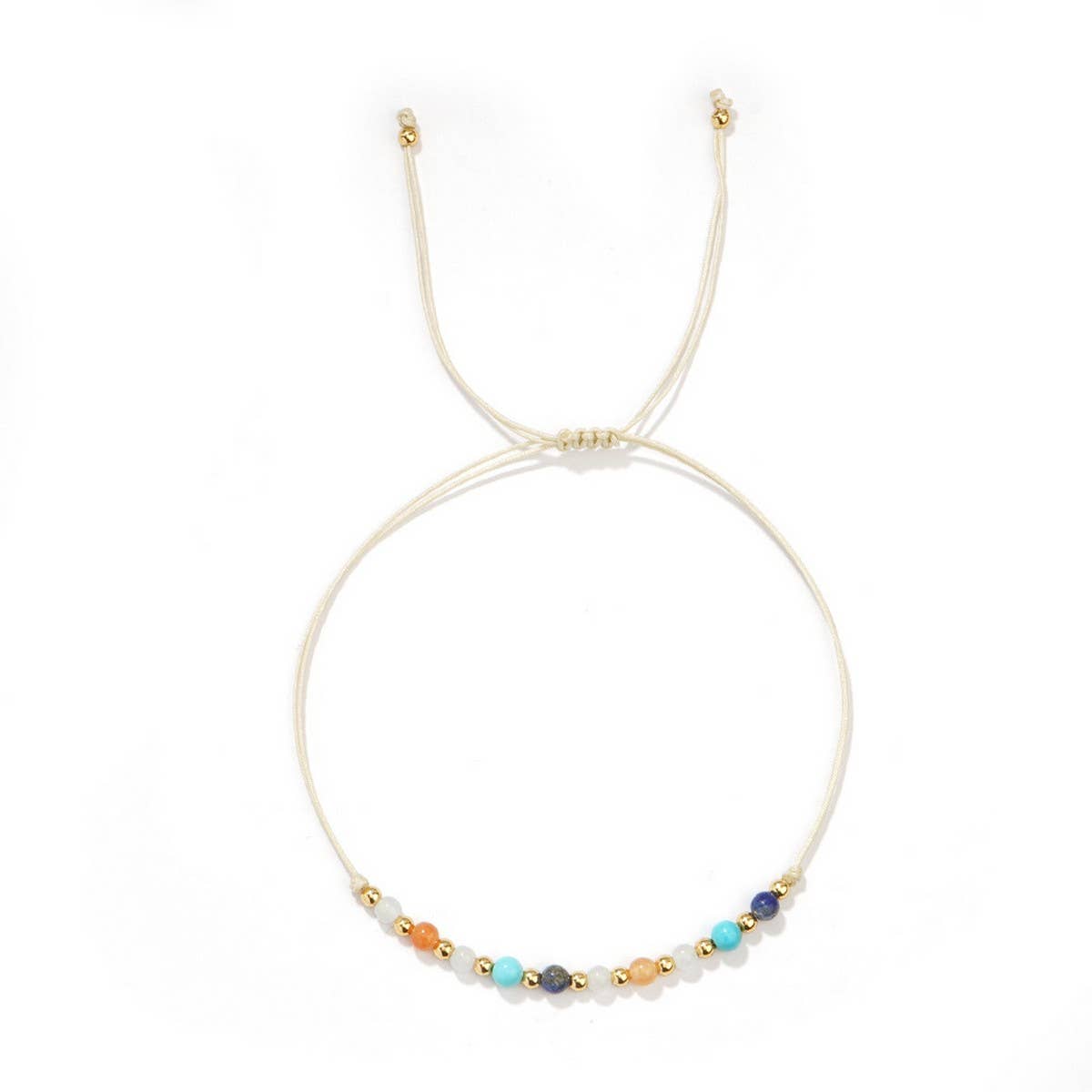 BOHEMIAN CRYSTAL ADJUSTABLE BRACELET_CWMM3880