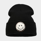 Wool Ha Trendy Brand Knitted Hatsmiley Face_Cwah2081
