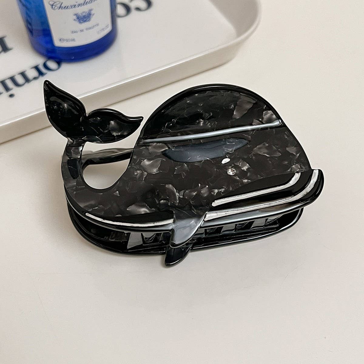 OCEAN ANIMAL ACETATE CLAW CLIP SHARK WHALE_CWAHA5703