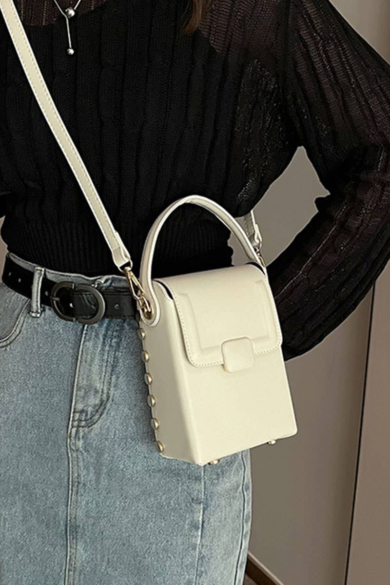 SQUARE BOX PHONE CROSS BAG_CWAB0467