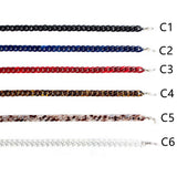 BLACK NON SLIP CHAIN GLASSES LANYARD_CWMM1170