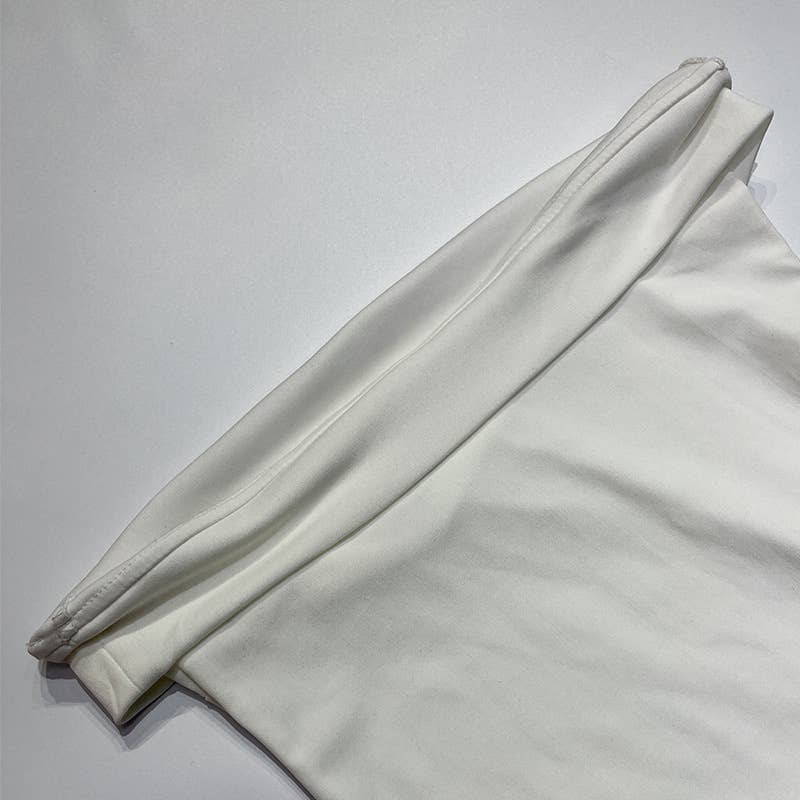 Strapless Slimming Stylish Short 3D Floral Dress