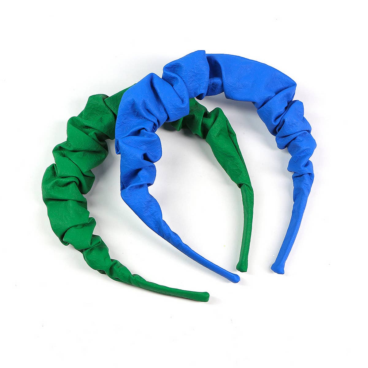 SIMPLE PLEATED SOLID COLOR HEADBAND_CWAHA0976