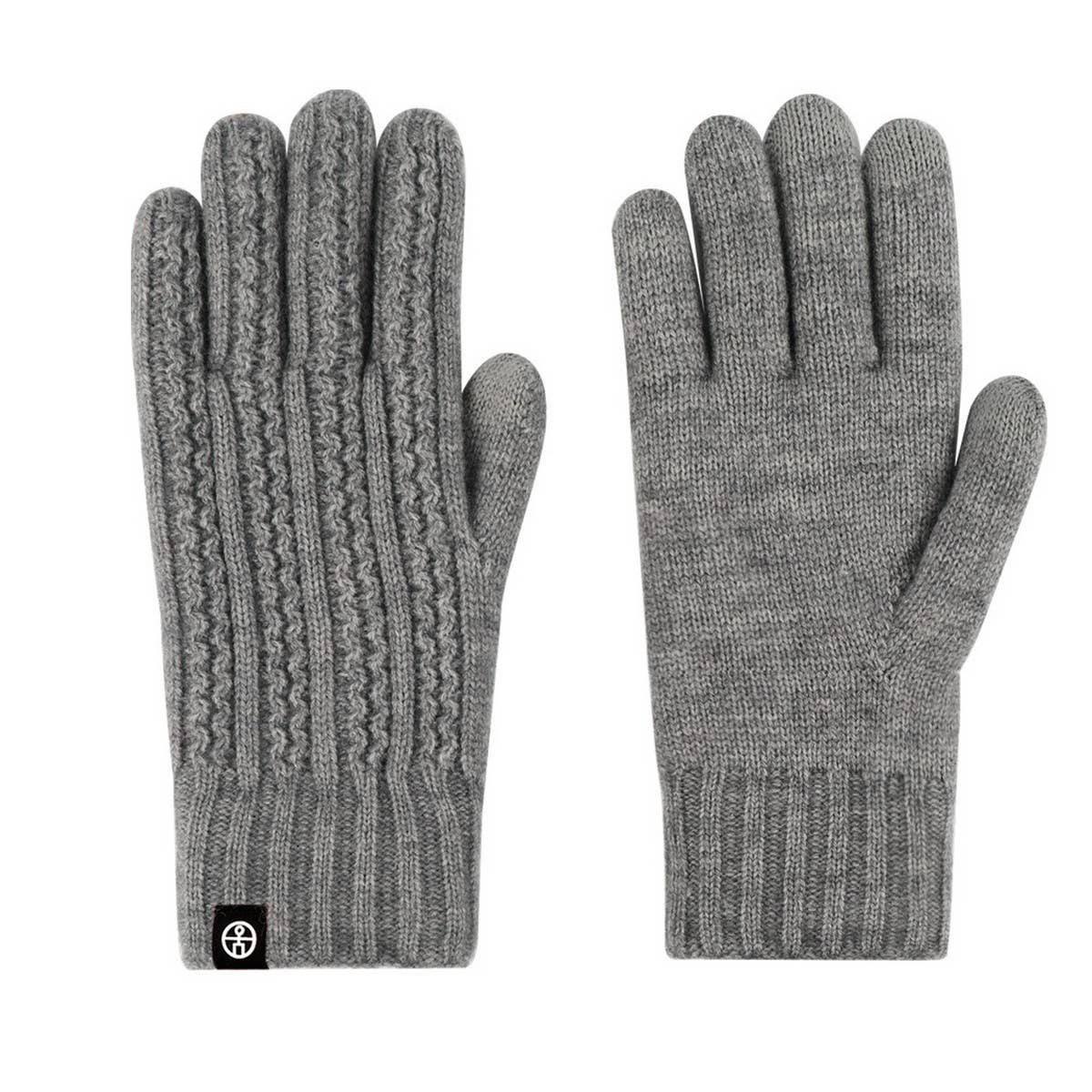 OUTDOOR COLD PROOF SOLID COLOR KNITTED GLOVES_CWAG0396