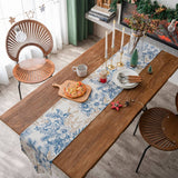 PRINTED PINE BRANCHES RUSTIC SIMPLE TABLECLOTH_CWMM1008