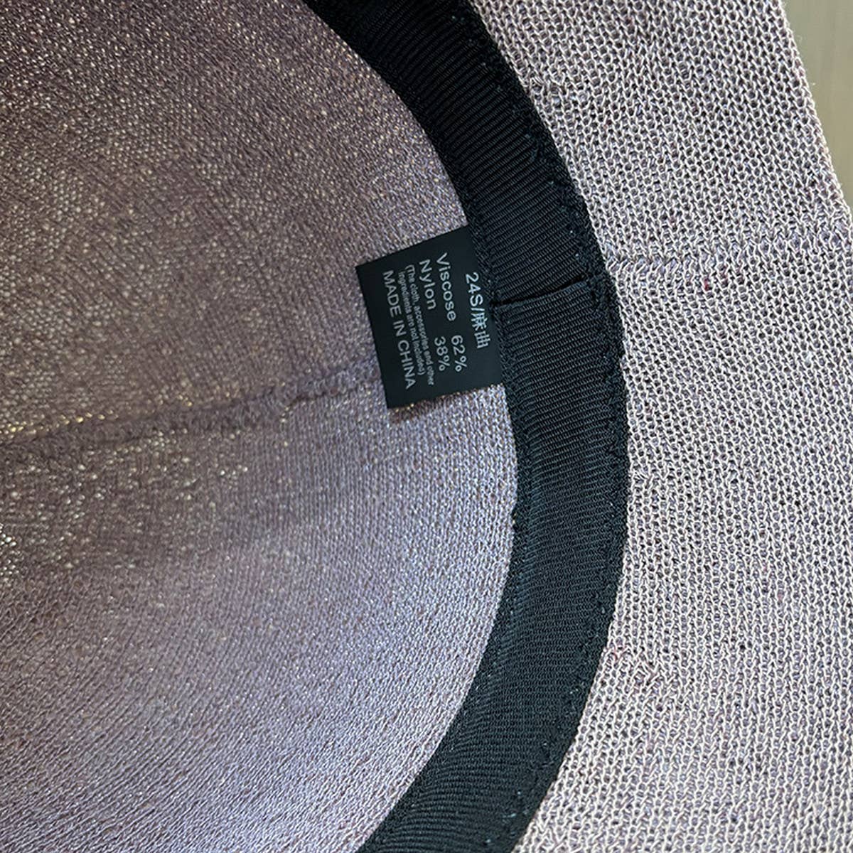 KNITTED SUNSHADE MESH FLOWER BOW BUCKET HAT_CWAH1212