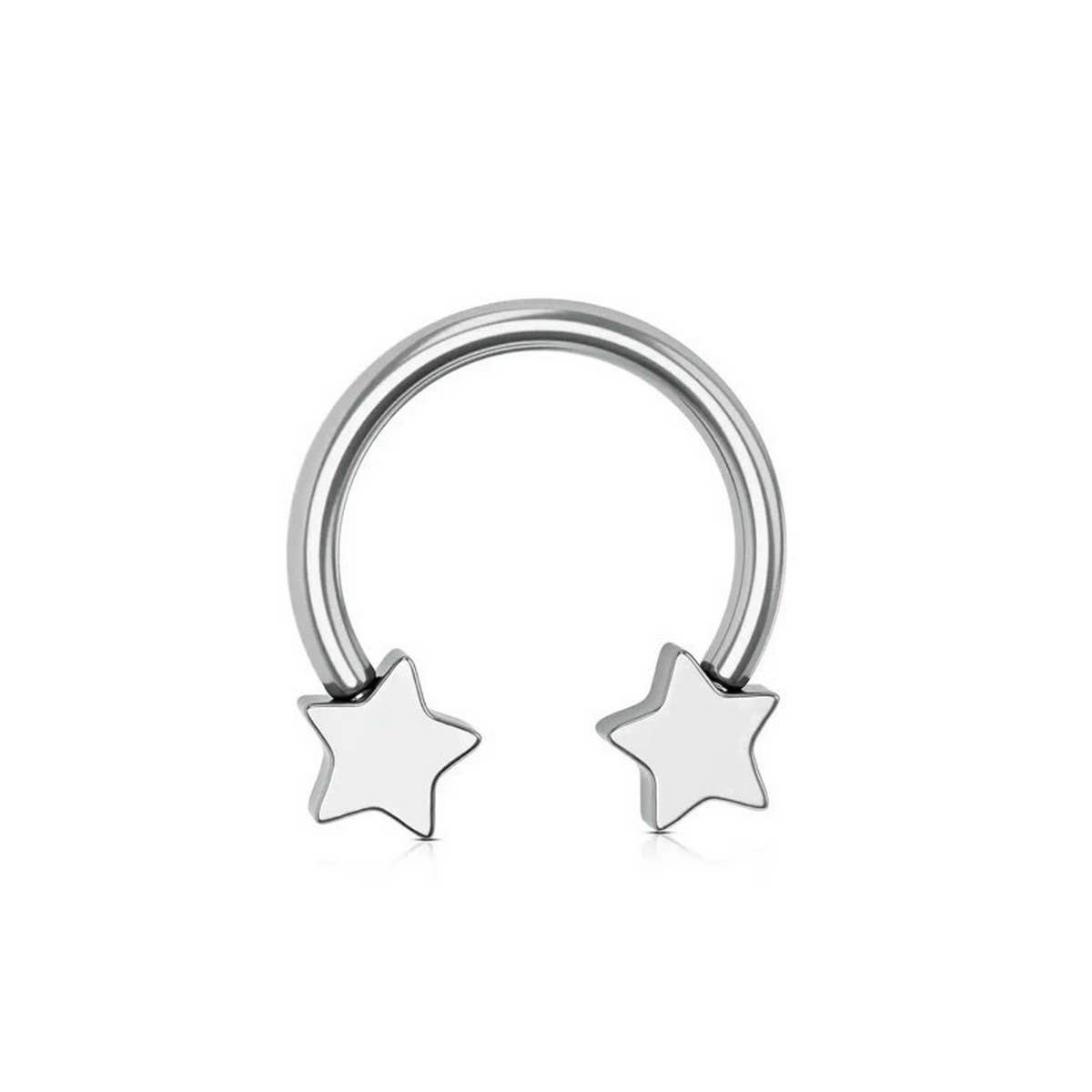 STAINLESS STEEL HEART STAR NOSE RING SET_CWMM9516