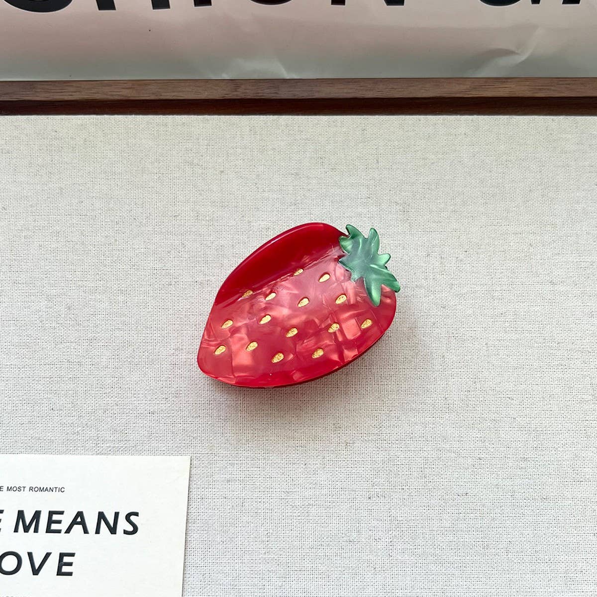 FRUIT SERIES ACETATE HAIR CLIPS WITH SHARK DESIGN_CWAHA5714