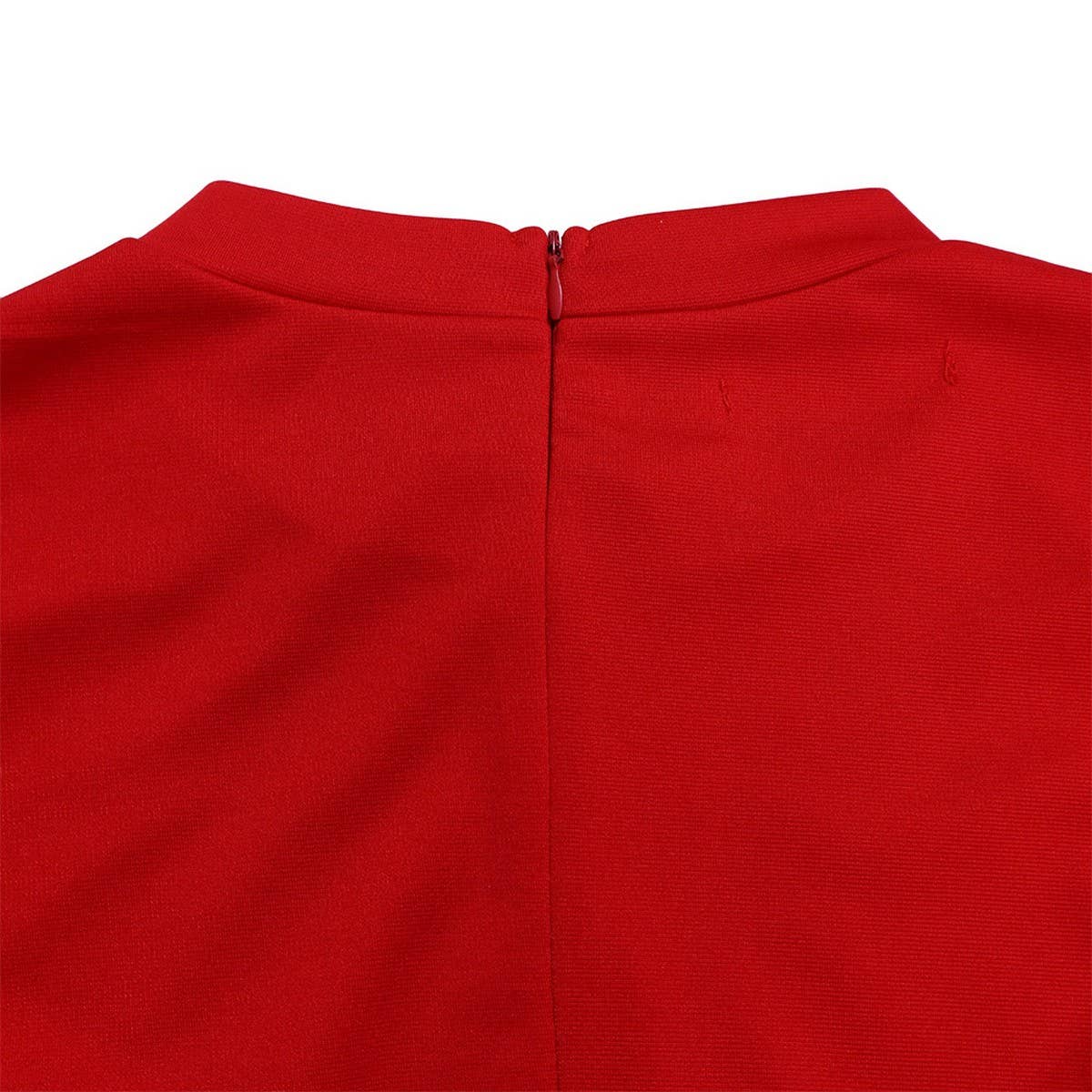 FASHIONABLE SWING DRESS WITH THREE QUARTER SLEEVES_CWDMD3656