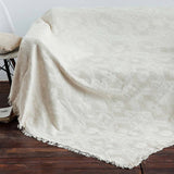 SOLID COLOR COTTON SOFA THROW BLANKET_CWMM9646