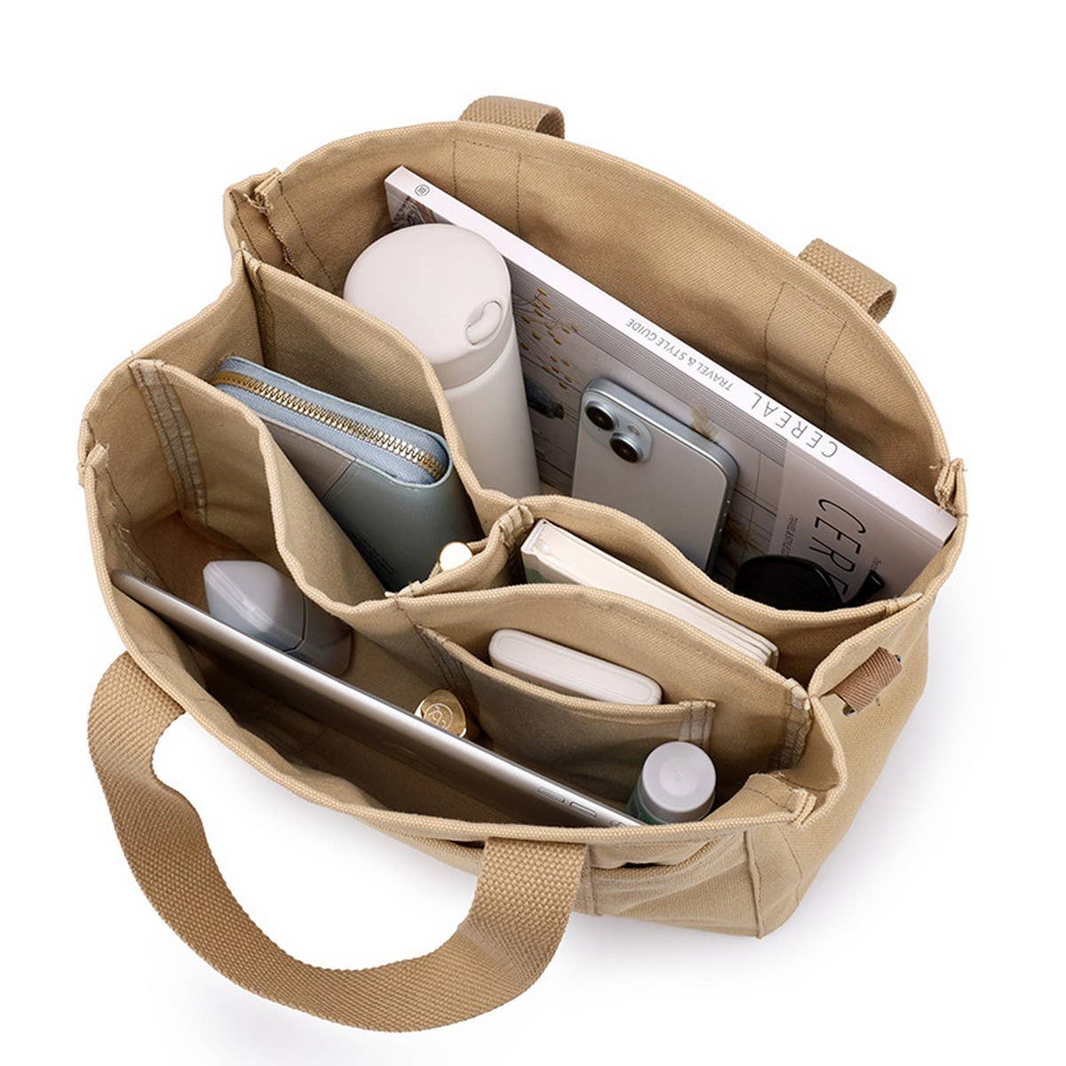 COMMUTER SHOULDER MULTIFUNCTIONAL TOTE BAG_CWAB2447