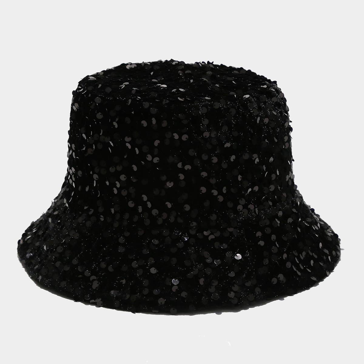 ALL MATCH SEQUINED PERSONALITY STREET BUCKET HAT_CWAB2929