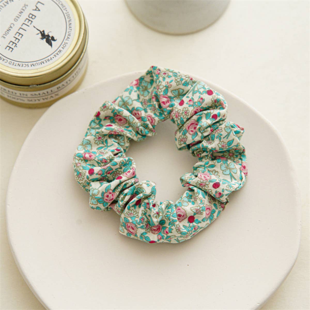 NEW PURE COTTON PRINTED HAIR TIE_CWAHA0799