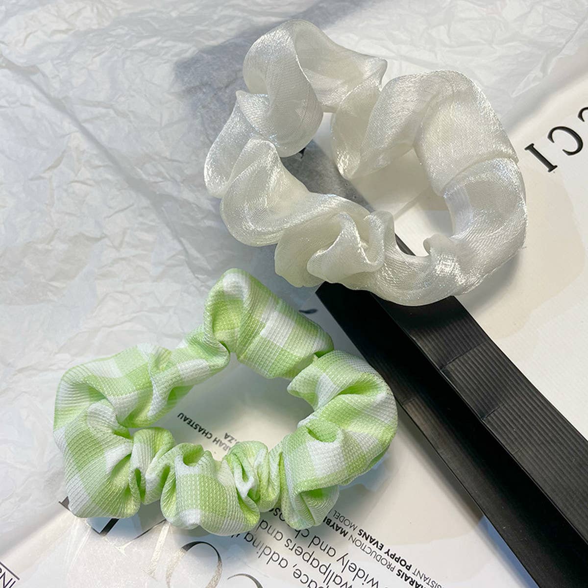 RETRO SIMPLE LARGE INTESTINE HAIR TIE_CWAHA0762