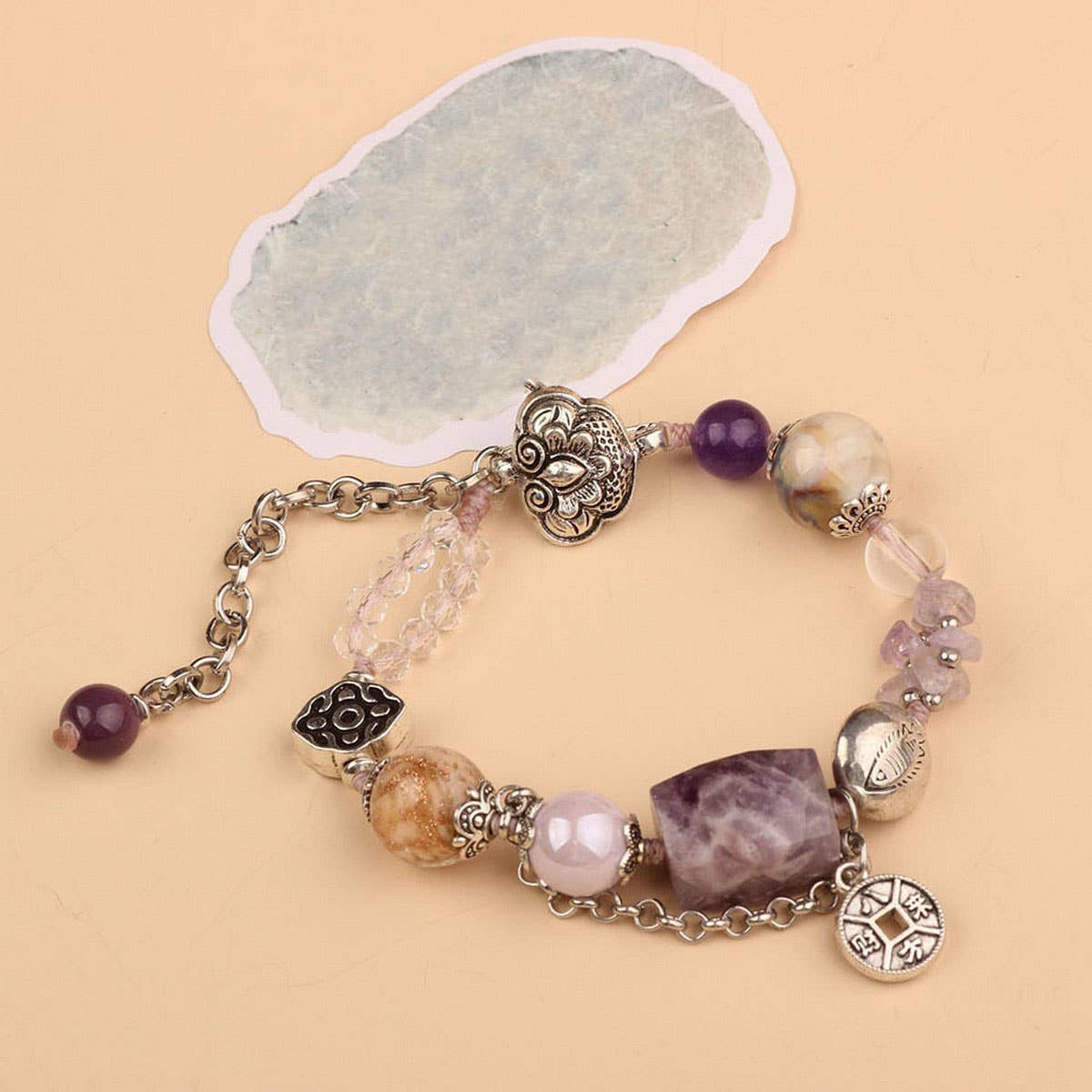 BOHEMIAN ETHNIC STYLE TASSEL RETRO BRACELET_CWAJE3964