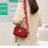 FASHIONABLE NYLON CLOTH SHOULDER MESSENGER BAG_CWAB3515