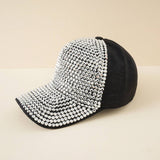 RHINESTONE BASEBALL CAP STYLISH AND SHINY CWAH1398