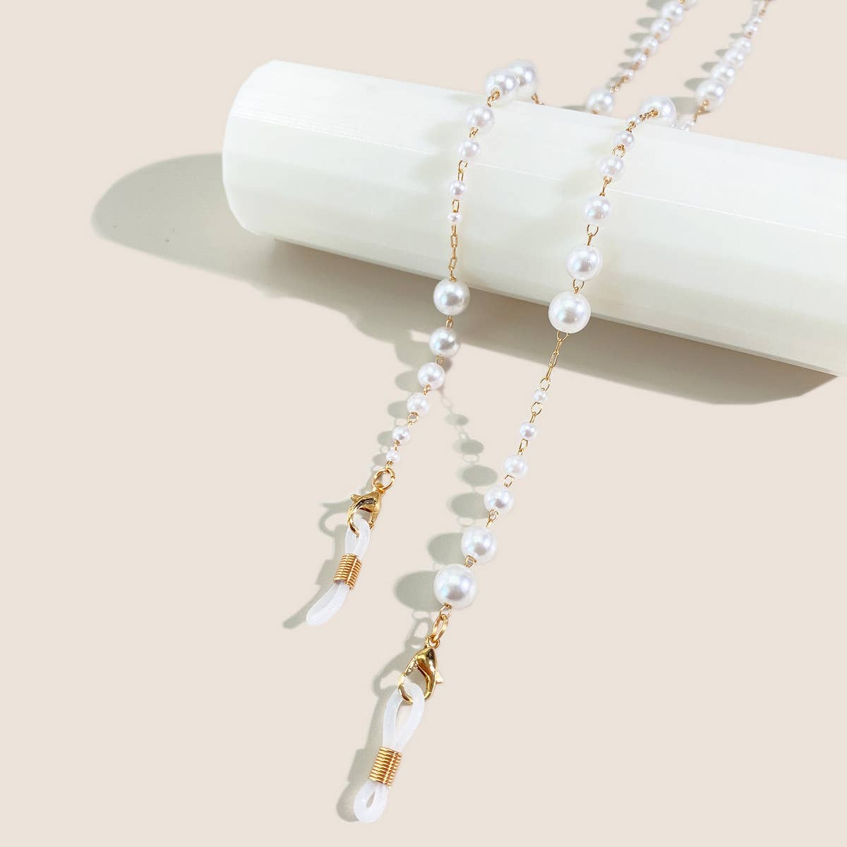 PEARL GRADIENT HANDMADE GLASSES LANYARD_CWMM1169