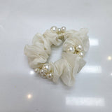 ELEGANT PEARL HAIR TIE CUTE PONYTAIL HOLDER_CWAHA6868