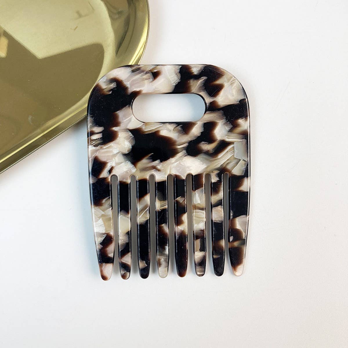 ELEGANT ACETATE HOLLOW HAIR CLIP COMB SET_CWMM6436