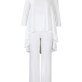 OVERSIZED TOP AND WIDE LEG PANTS TWO PIECE SET_CWSTB1141