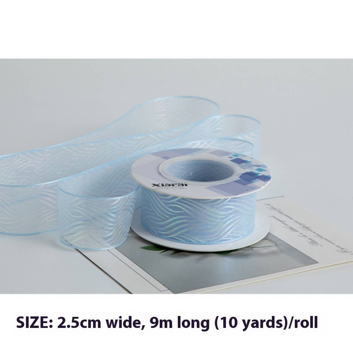 GIFT RIBBON TIED FLOWER PACKAGING MATERIALS_CWMM5786