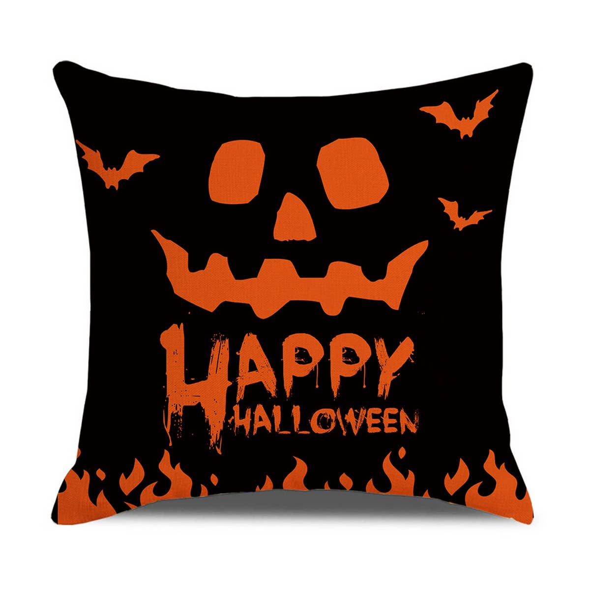FUNNY LETTER PRINT HALLOWEEN PILLOWCASE_CWMM1349