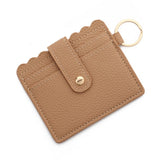 MULTI CARD PU WALLET WITH KEYCHAIN COIN POCKET_CWAB4937