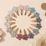 GLITTER FLOWER BB CLIP FOR KIDS BABY HAIRPIN_CWAHA6709