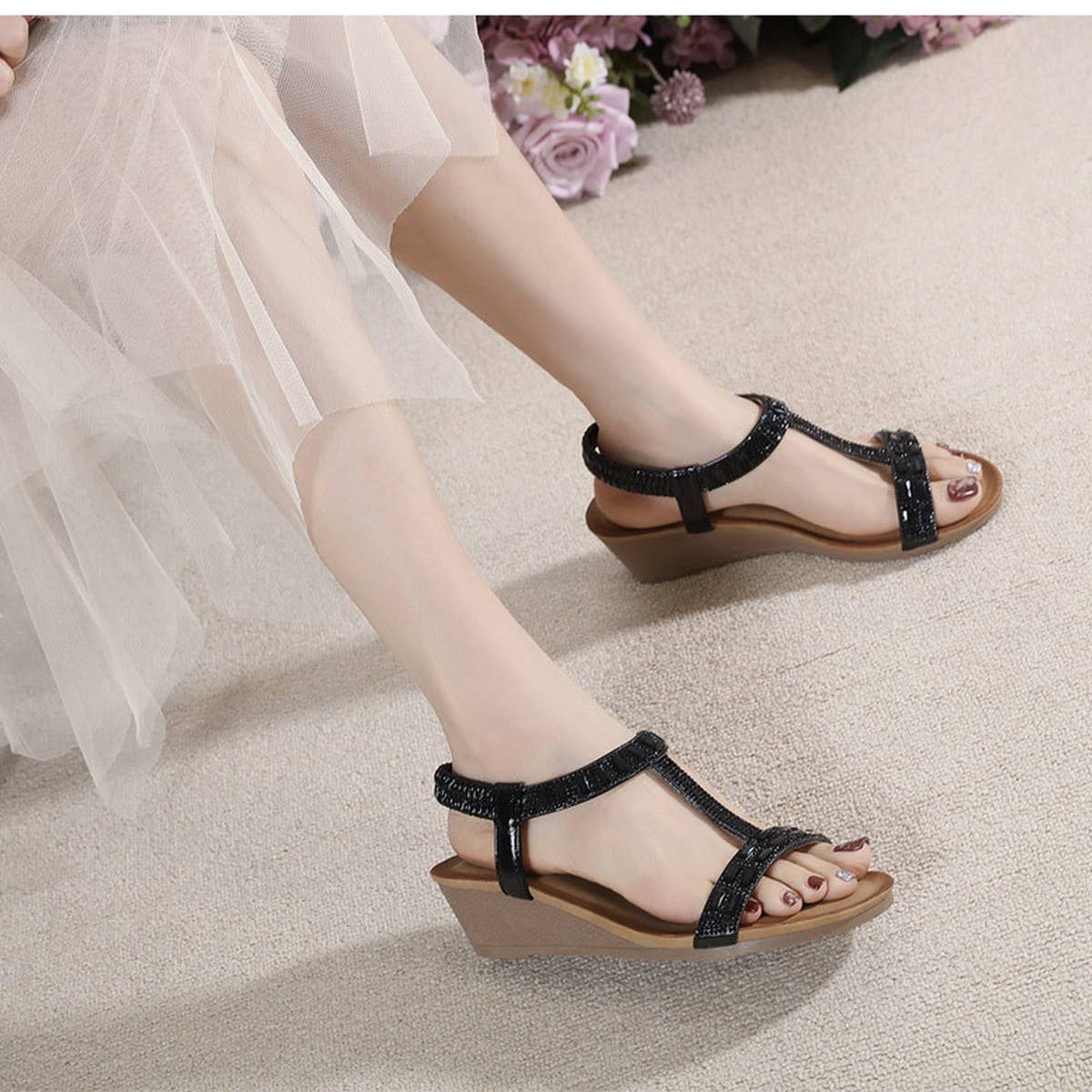 Bohemian Causal Open To Summer Sandal_Cwshs0527