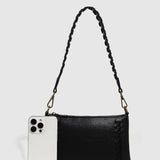 NEW PU WOVEN DRAWSTRING MINI SHOULDER BAG_CWAB5697