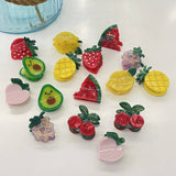 GIRL SUMMER SMALL ACETICE FRUIT HAIR CLAW CLIPS_CWAHA0957