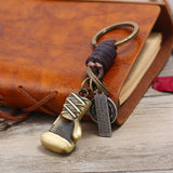 SIMPLE CREATIVE ALLOY GLOVES CAR KEYCHAIN_CWMM4711