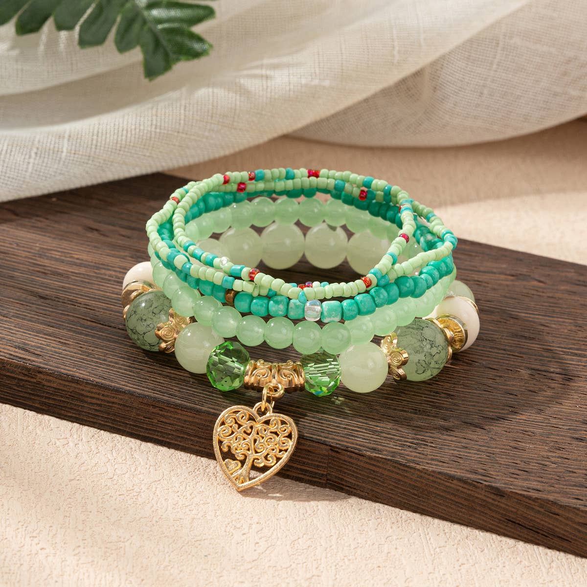 CRYSTAL MULTI LAYER BEADED FASHION BRACELET_CWAHA2474