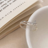 TEMPERAMENT SWEET PEARL OPEN RING FOR WOMEN_CWAJE3097