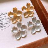FLOWER TEMPERAMENT FASHION EARRINGS_CWASC1332